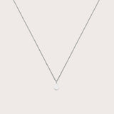 Silver Teardrop Necklace