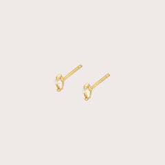 Gold Marquise Celestia Earrings