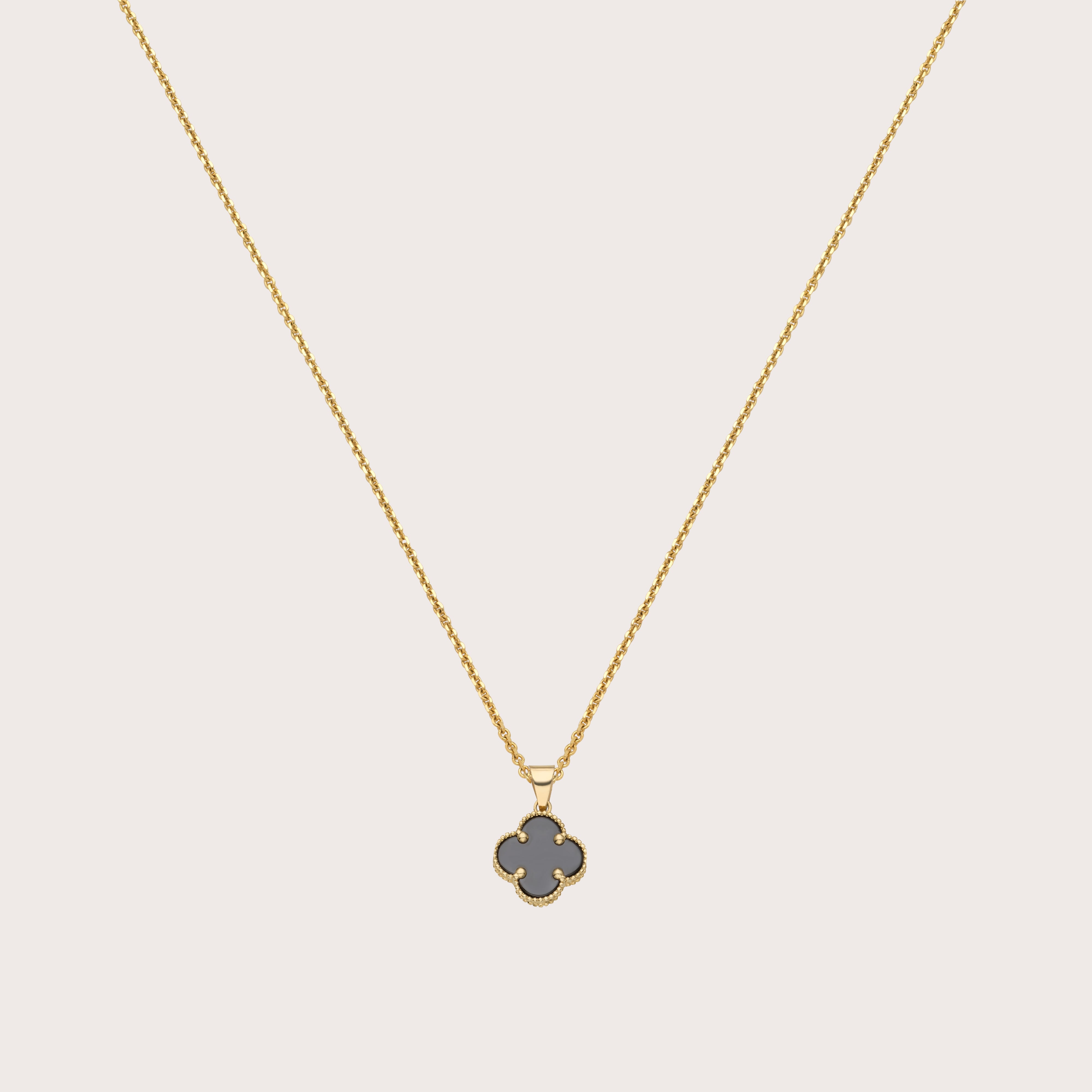 Gold Clover Pendant