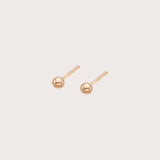 Gold Sphere earrings