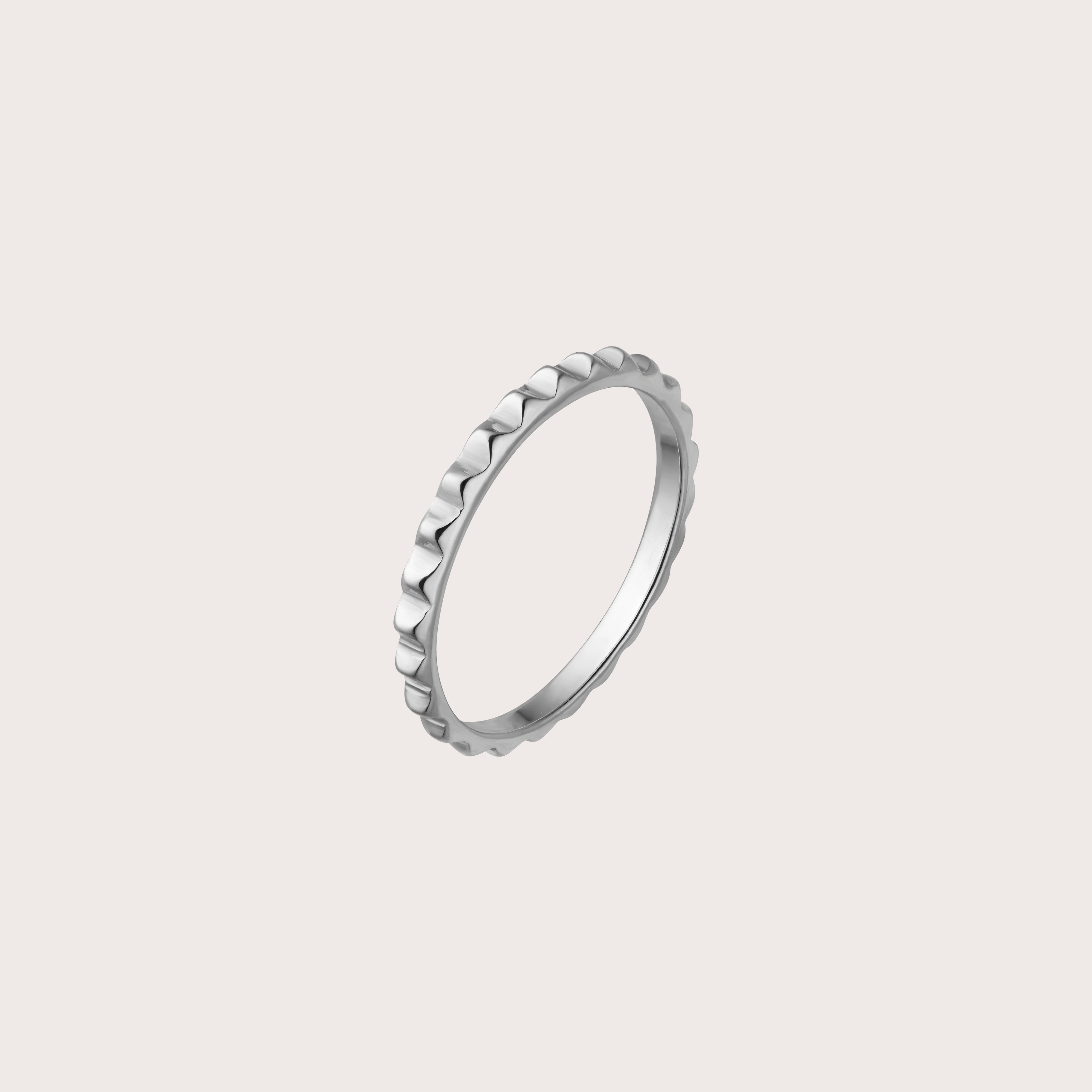 Silver Stud Ring