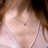 Silver Star Pendant Necklace